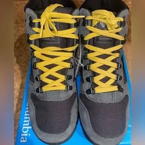 Columbia | Shoes | Columbia Mens Gray Lace Up Hiking Trail  display picture 2